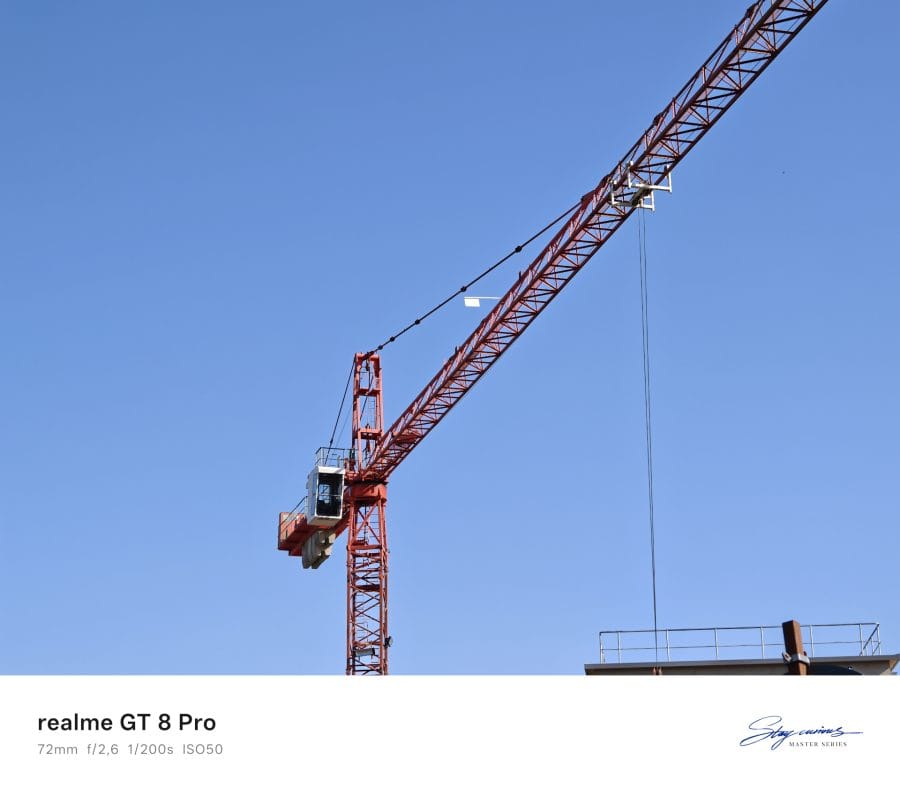 realme GT 8 Pro Periskopkamera Zoom Test 3-fach Kran