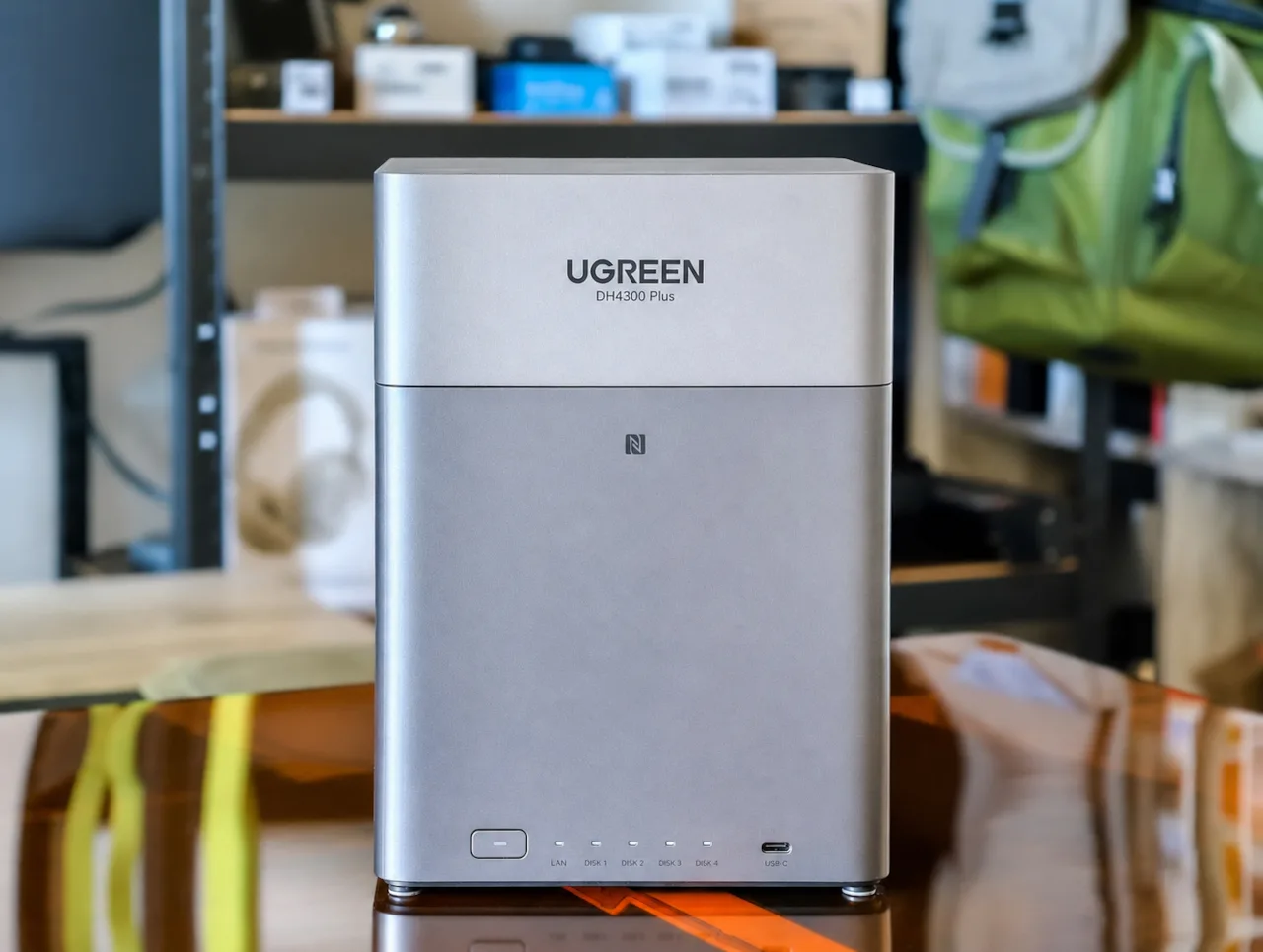 UGREEN NASync DH4300 Plus from the front