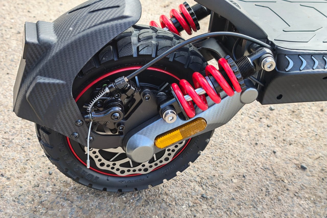 iScooter iX7 Pro Hinterrad mit Federung und Bremse