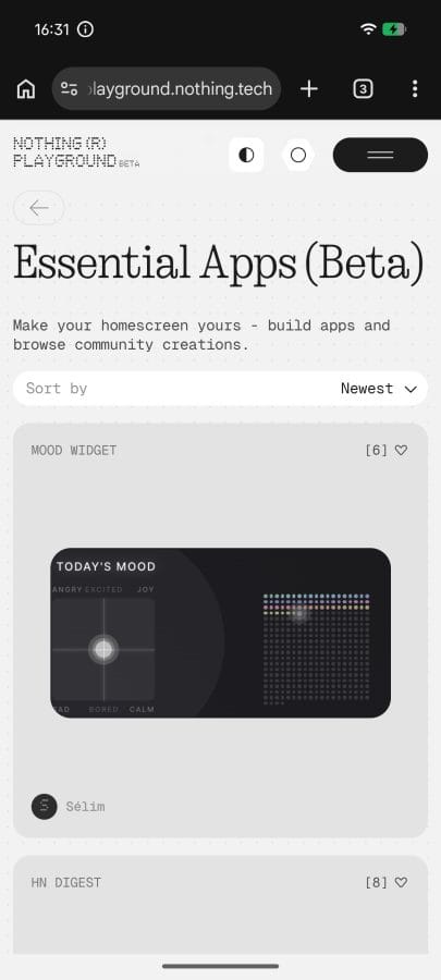 Phone (4a) Playground Apps