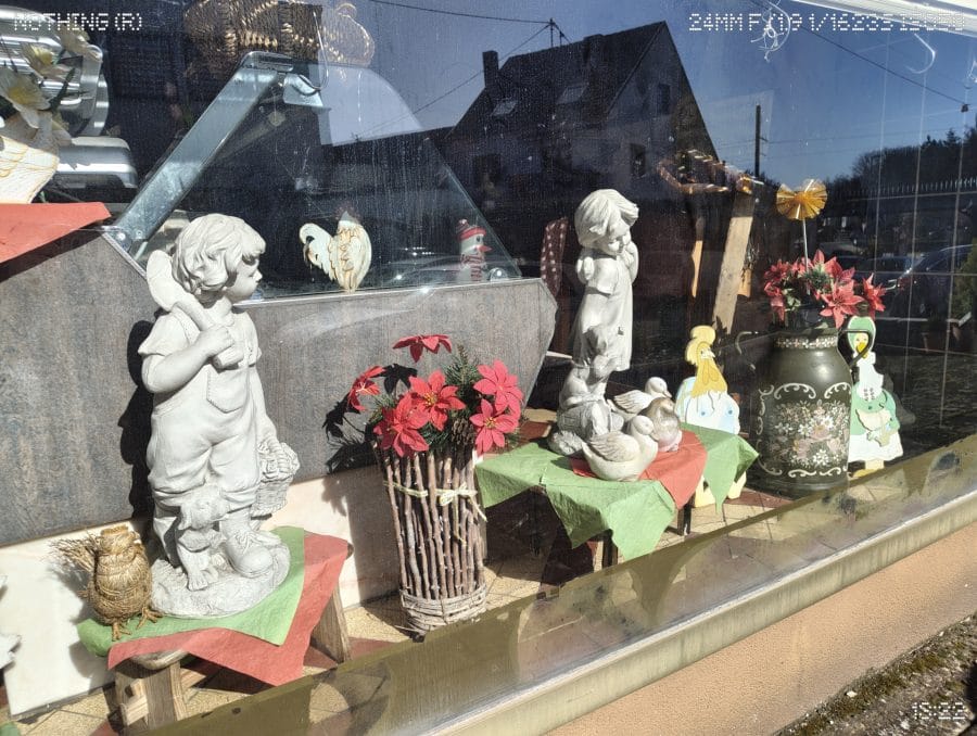 Phone (4a) Hauptkamera Schaufenster