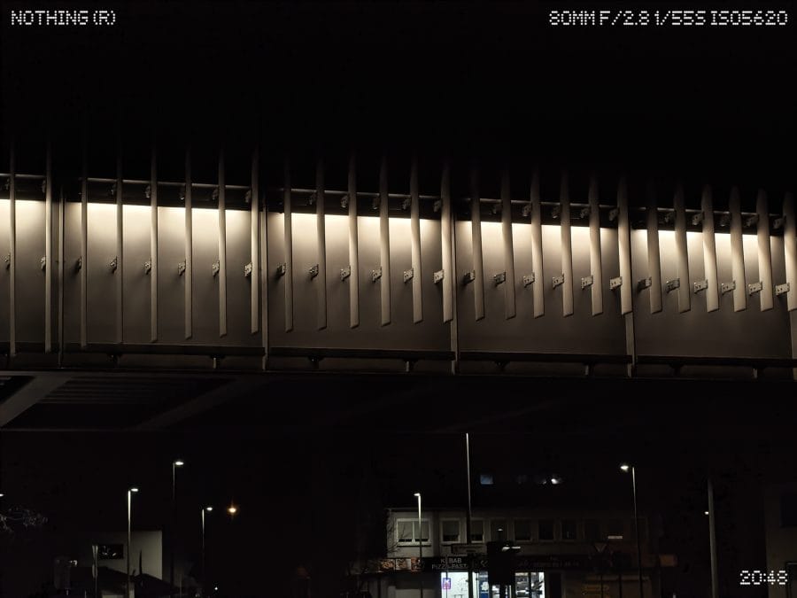 Phone (4a) Nacht Periskopkamera 3,5-fach