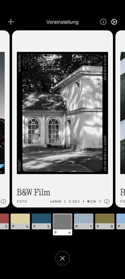 Phone (4a) Vorinstallierte Presets