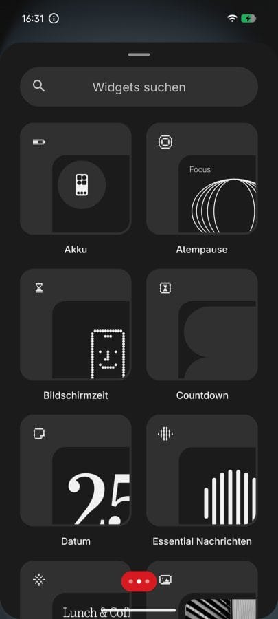 Phone (4a) Widgets