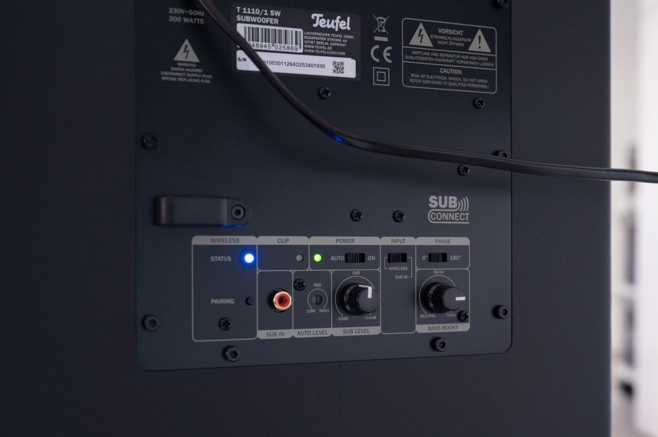 Teufel T10 Rueckseite