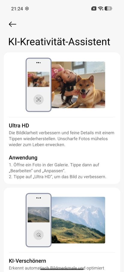 Xiaomi 17 KI Bildverbesserer