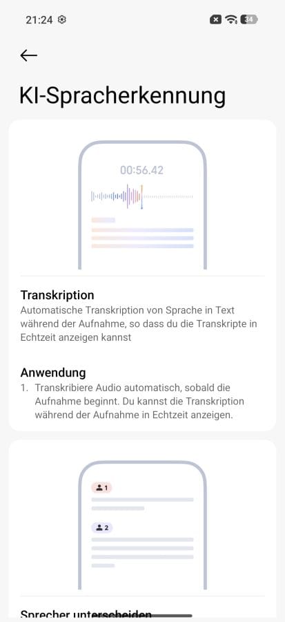 Xiaomi 17 KI Spracherkennung