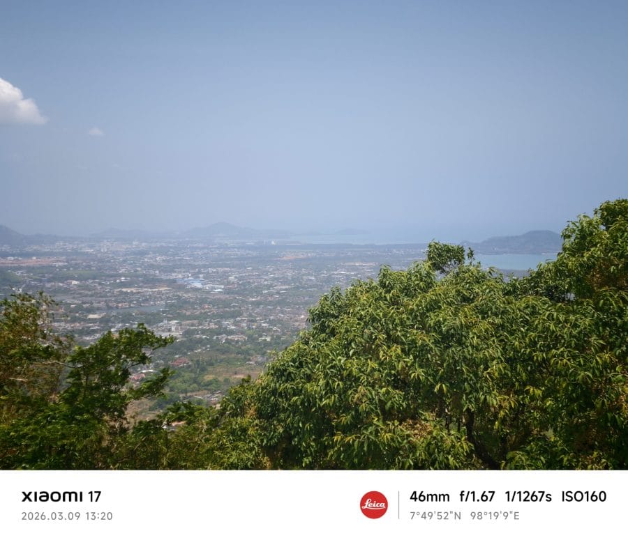Xiaomi 17 Hauptkamera Testaufnahme Panorama