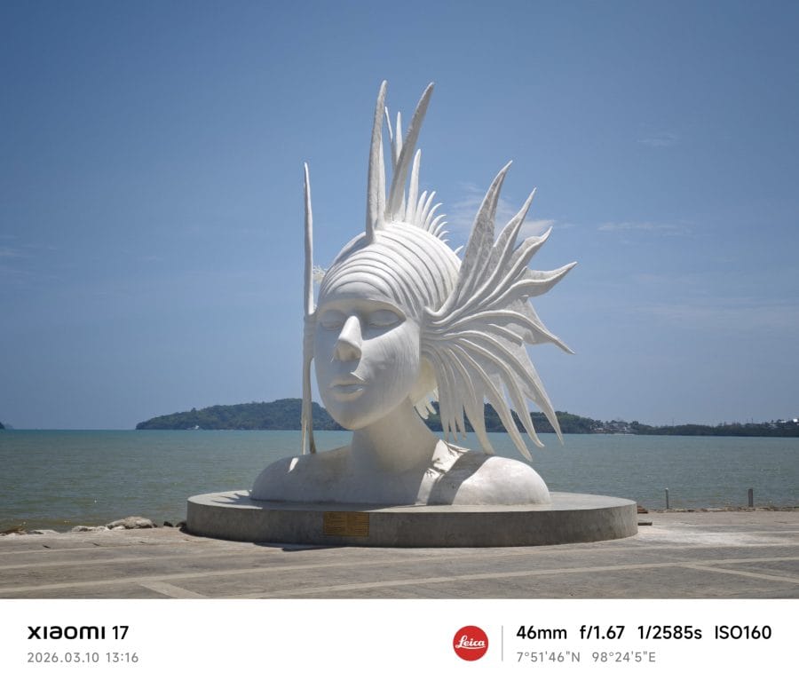 Xiaomi 17 Hauptkamera Testaufnahme Phuket Seenixe