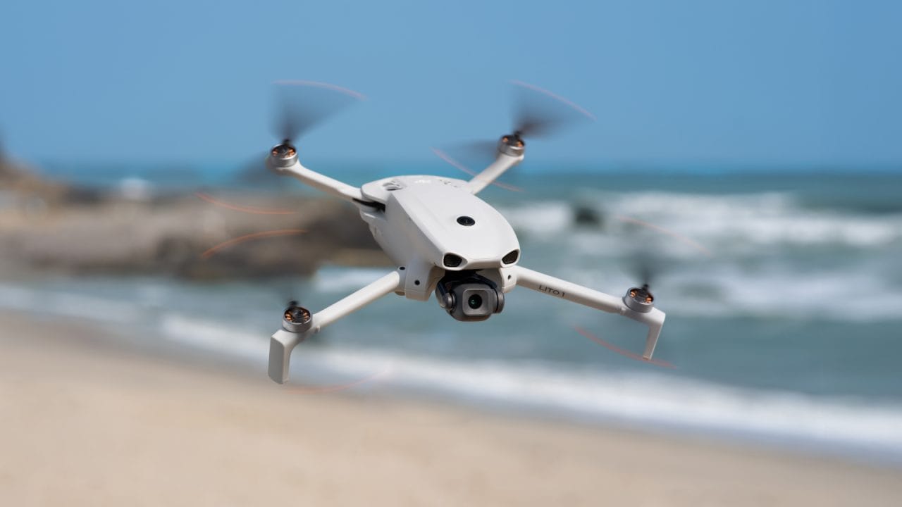 DJI Lito Windwiderstand von bis zu 10,7 m/s