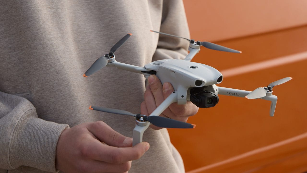 DJI Lito X1 ausklappen