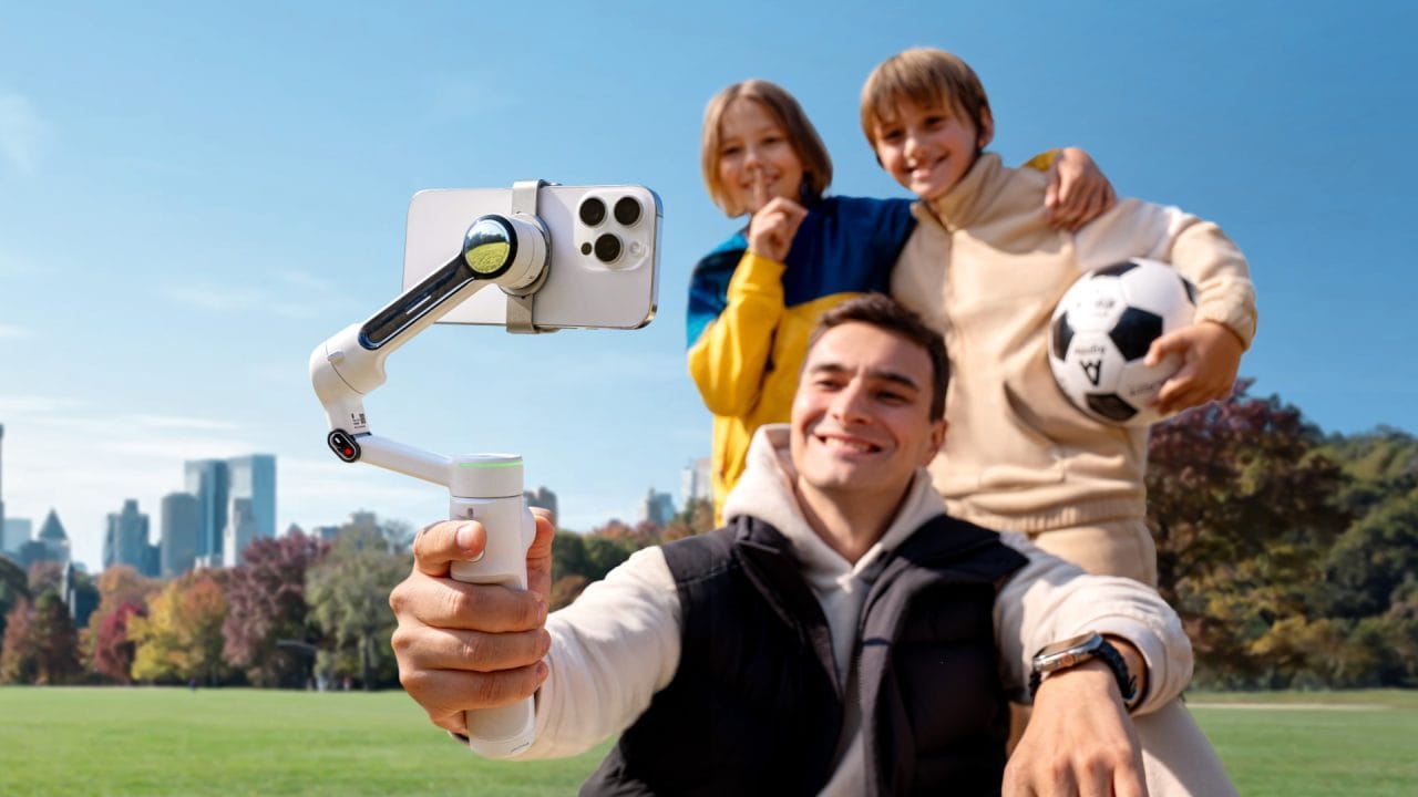 Insta360 Flow 2 עם המשפחה