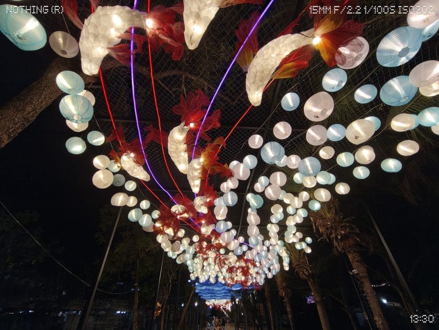 Nothing Phone (4a) Pro UWK Nacht mit Ultraweitwinkel