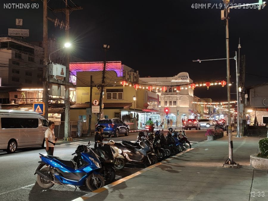 Nothing Phone (4a) Pro Zoom Nacht 2-fach Hauptkamera