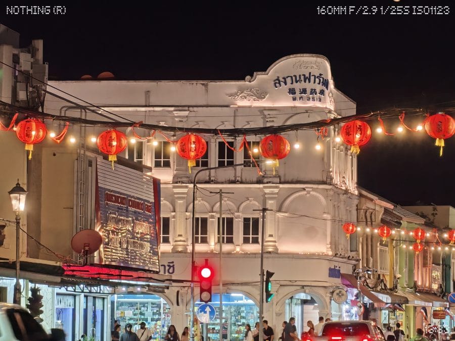 Nothing Phone (4a) Pro Zoom Nacht 7-fach Periskopkamera