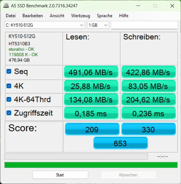 Tivique LX15 Pro SSD Performans Testi