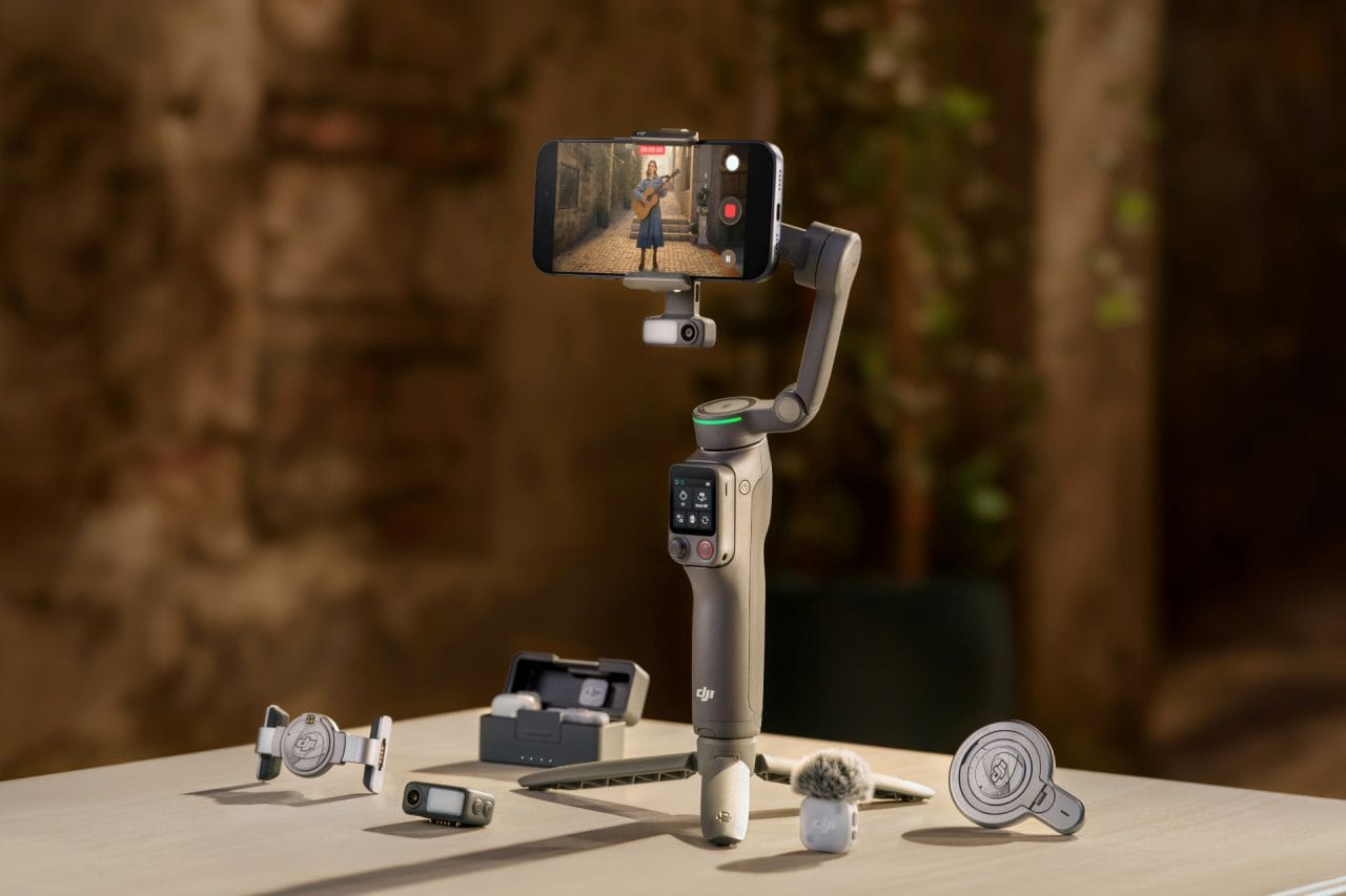 DJI Osmo Mobile 8P mit Zubehör