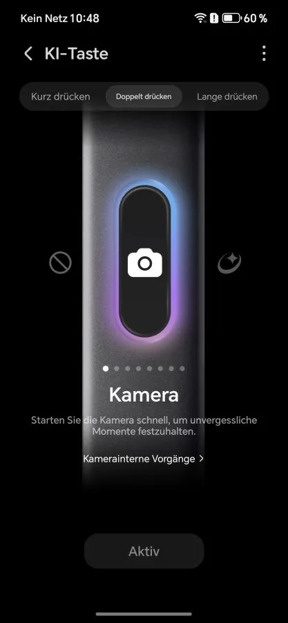 Pulsante AI di HONOR 600