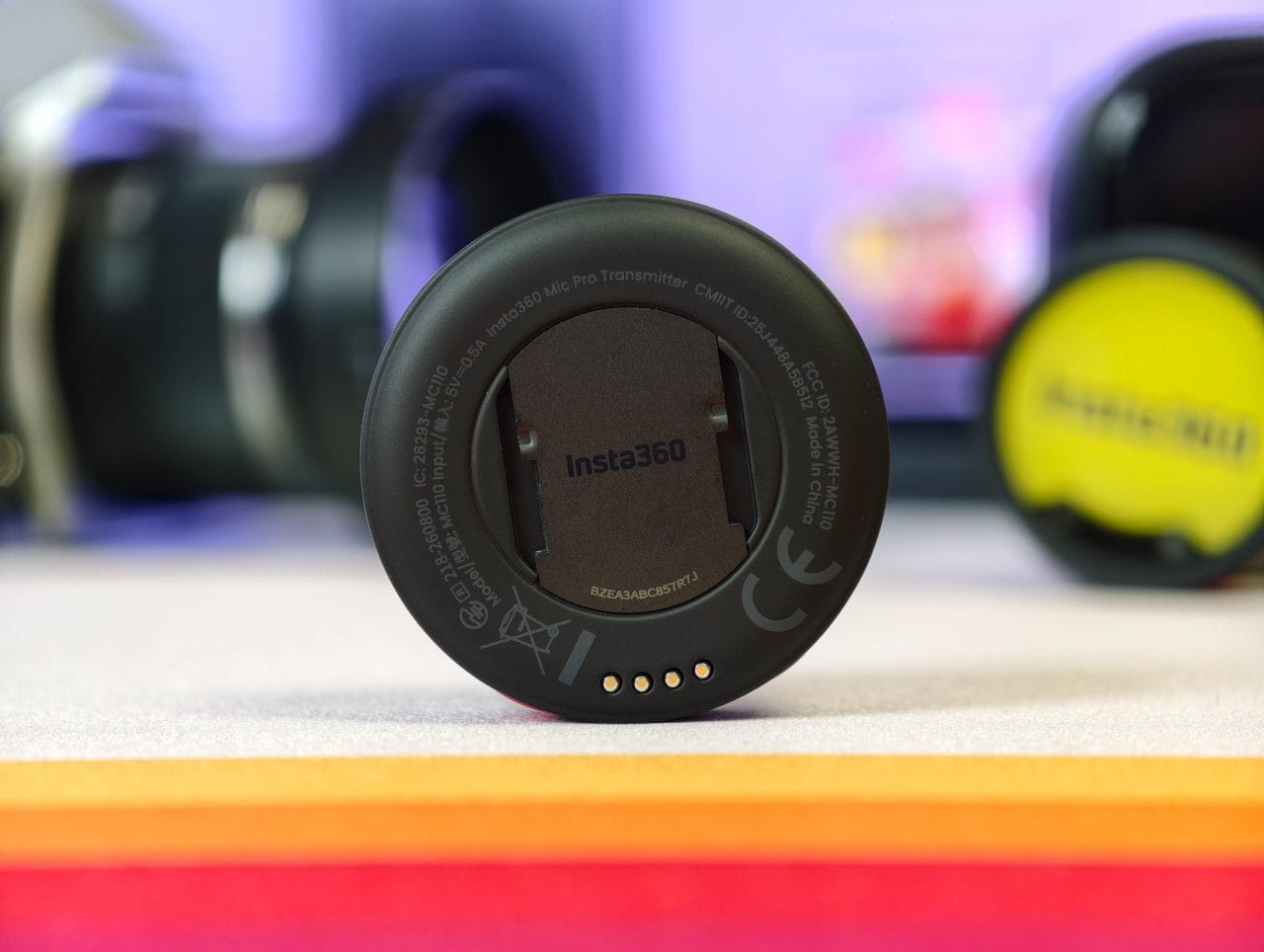 Insta360 Mic Pro Rückseite