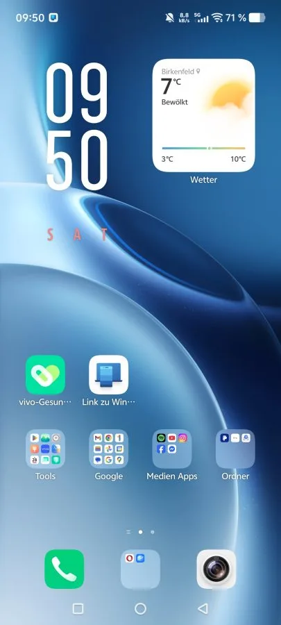 vivo X300 Pro Startscherm