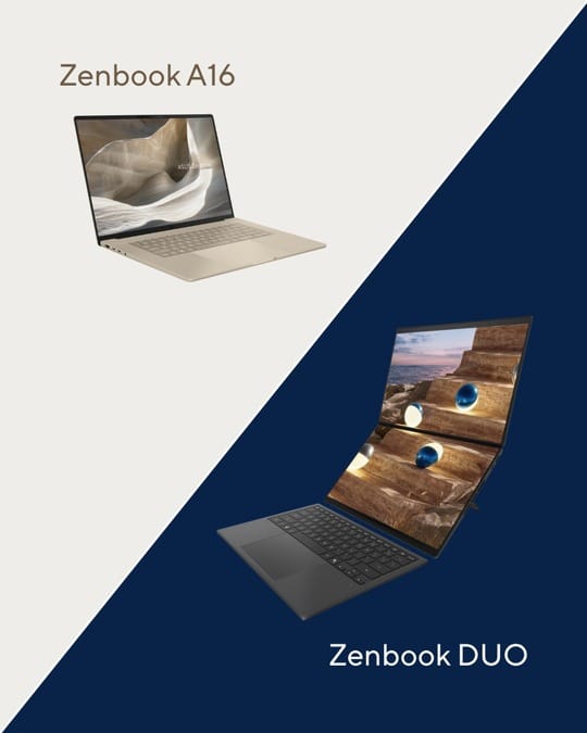 ASUS ZenBook A16 und DUO