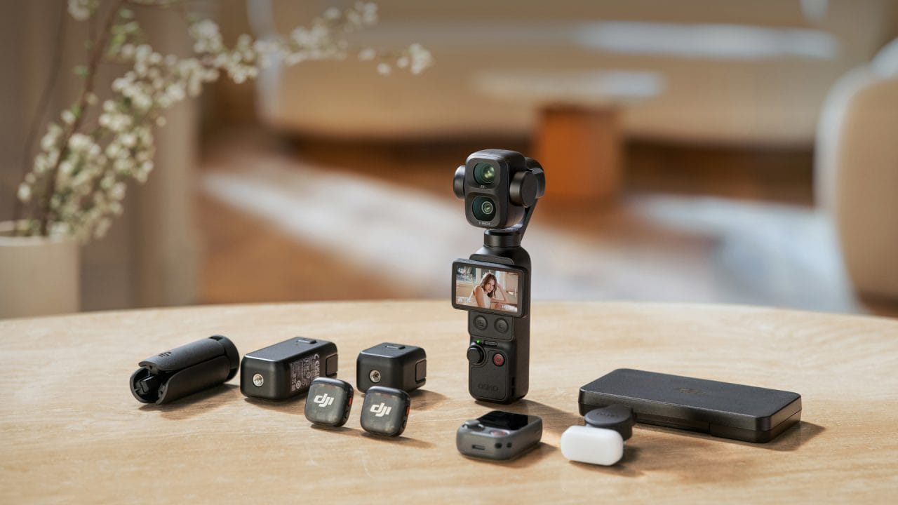 DJI Osmo Pocket 4P mit Zubehör