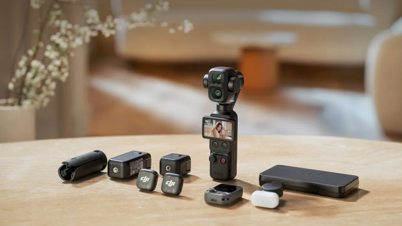 DJI Osmo Pocket 4P z akcesoriami