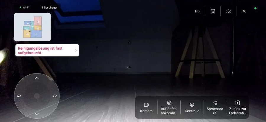 ECOVACS Uygulaması Uzaktan Erişim Gece