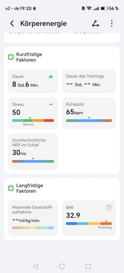 HONOR Watch 6 Körperenergie (3)