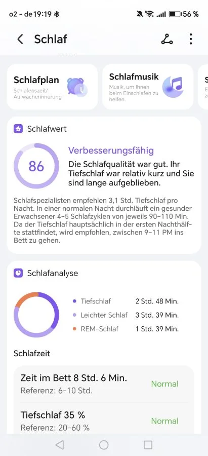 HONOR Health App Sleep Tracking (2)