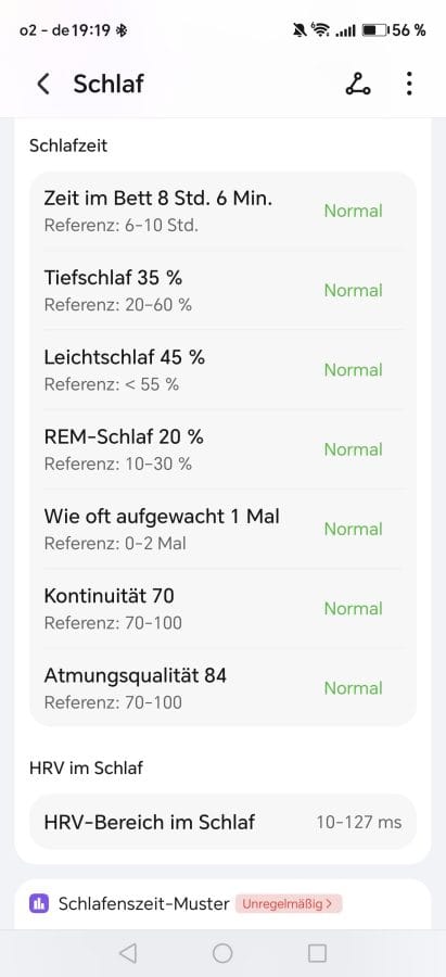 HONOR Health App Schlaftracking (3)