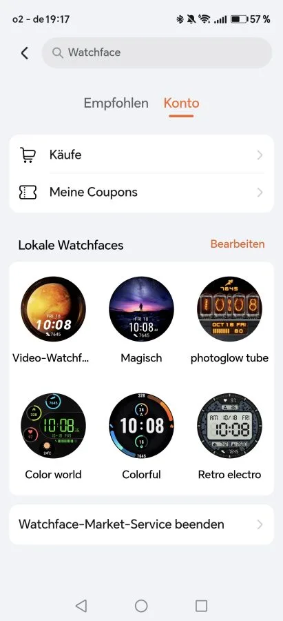 HONOR Health App Local Watchfaces