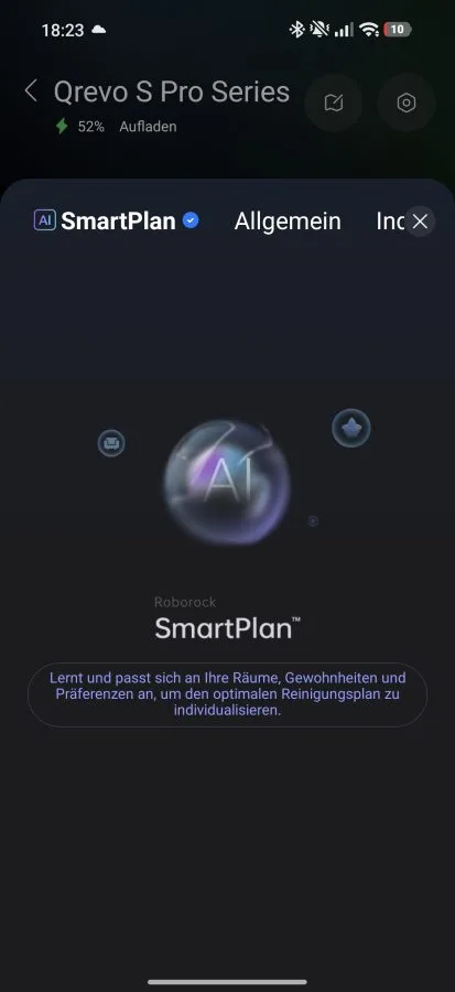 Roborock App SmartPlan