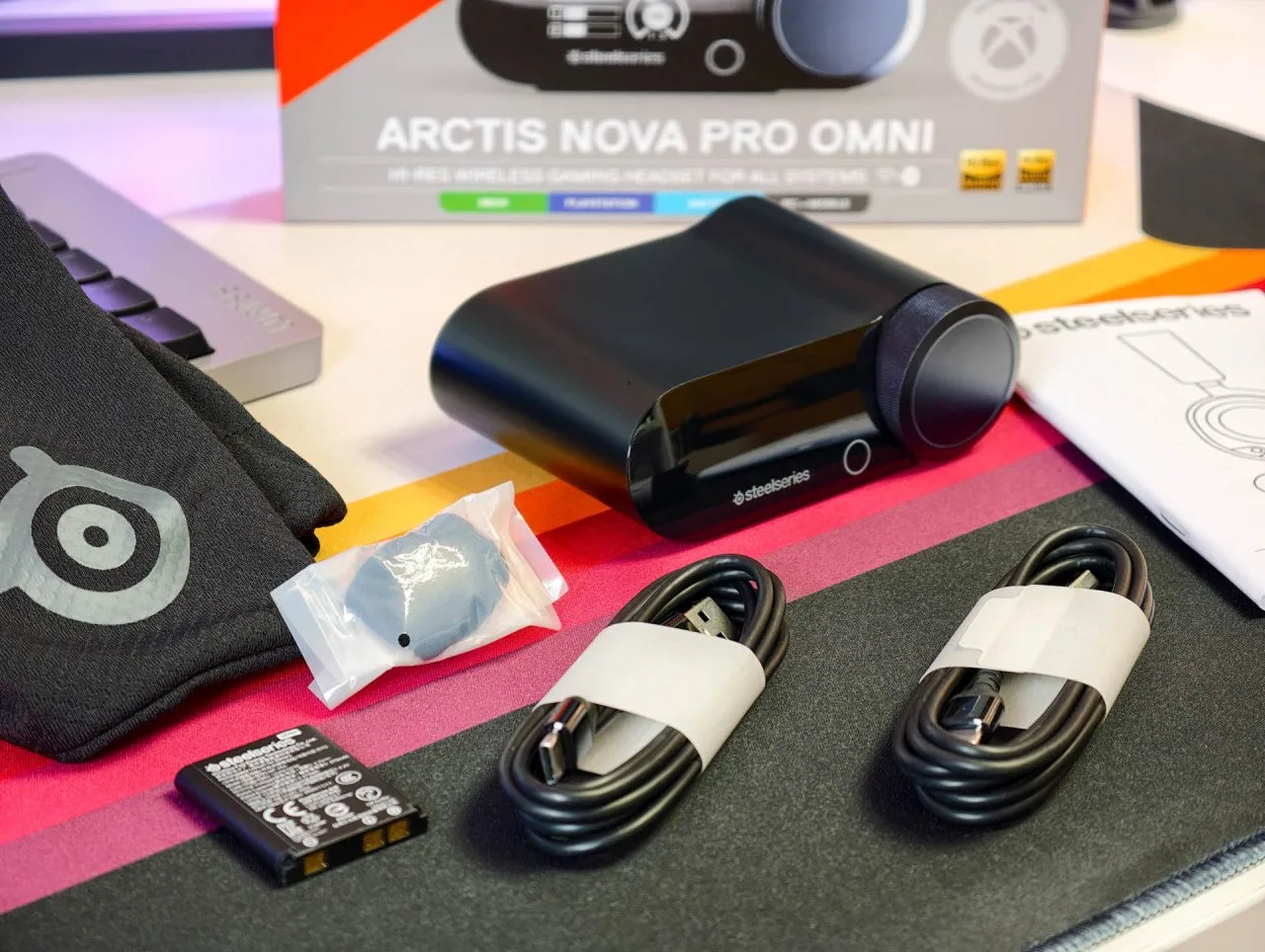 SteelSeries Arctis Nova Pro Omni Leveringsomfang