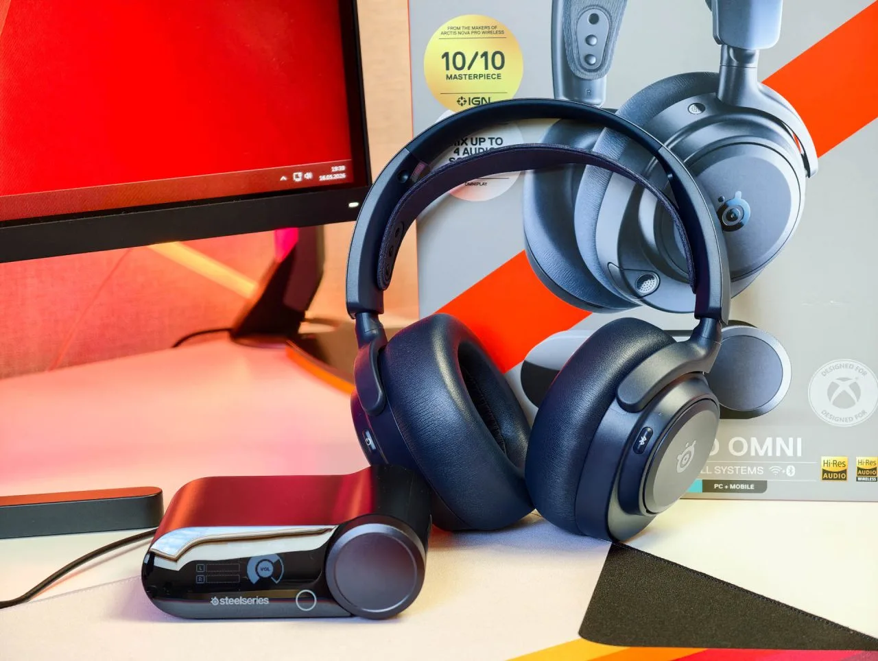 SteelSeries Arctis Nova Pro Omni med GameHub