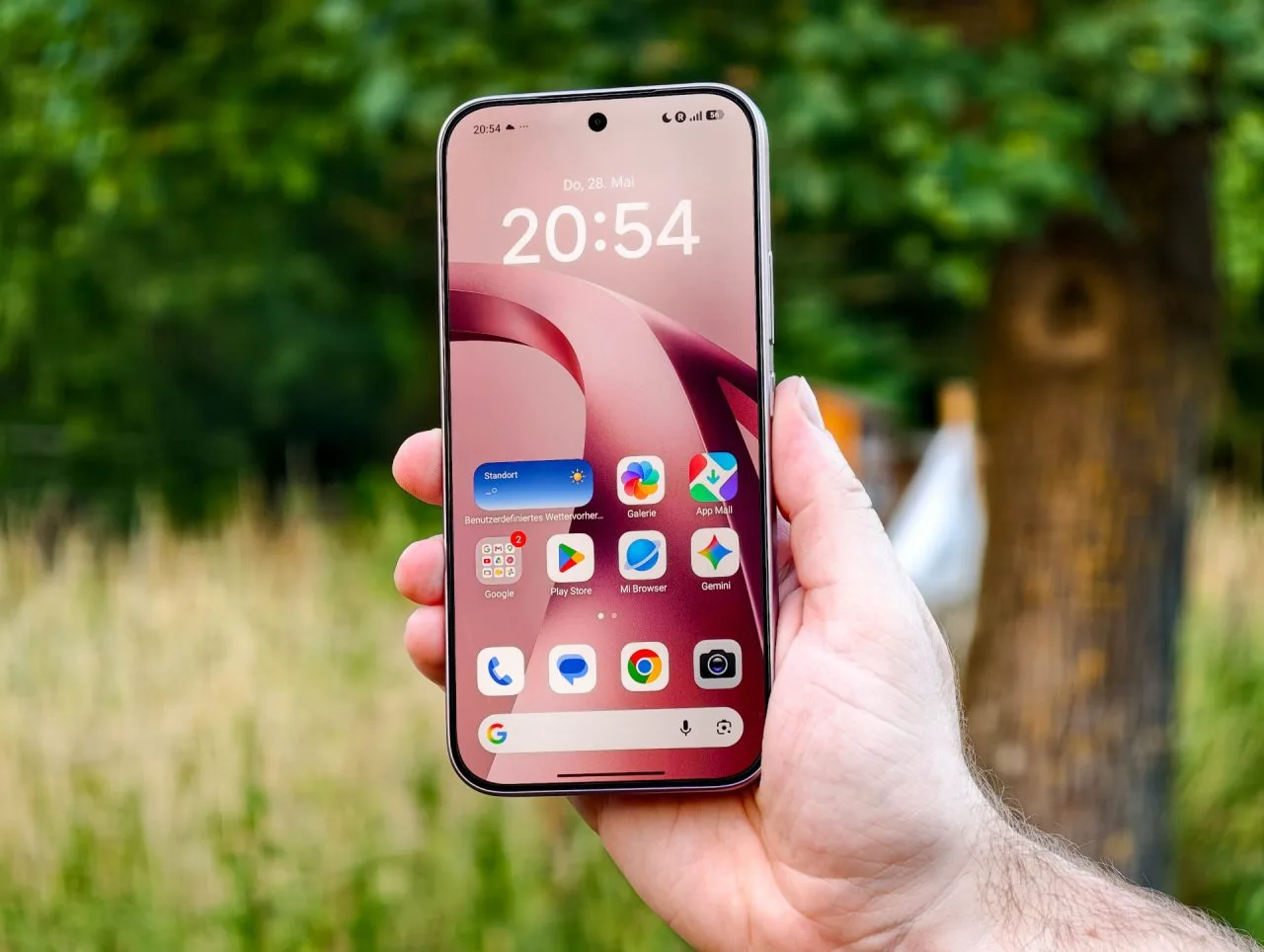 Přední strana Xiaomi 17T s displejem
