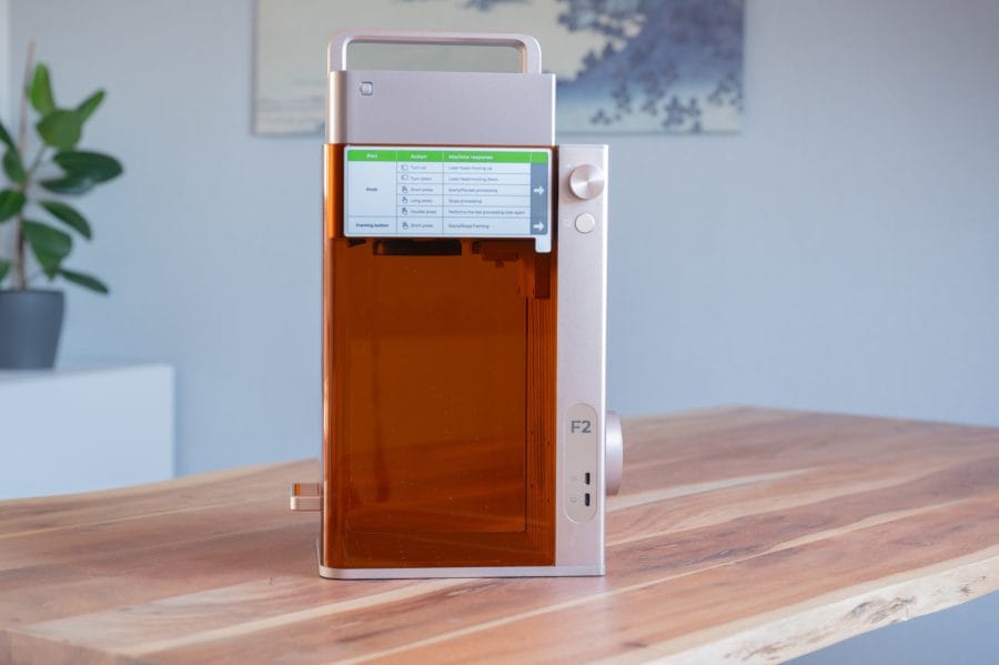 xTool F2 Steuerung
