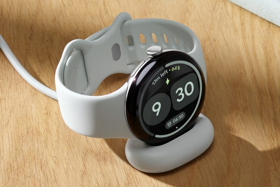 Google Pixel Watch 5 Fog Charging