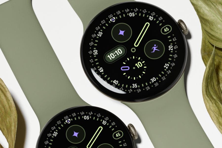 Google Pixel Watch 5 Olive Flat