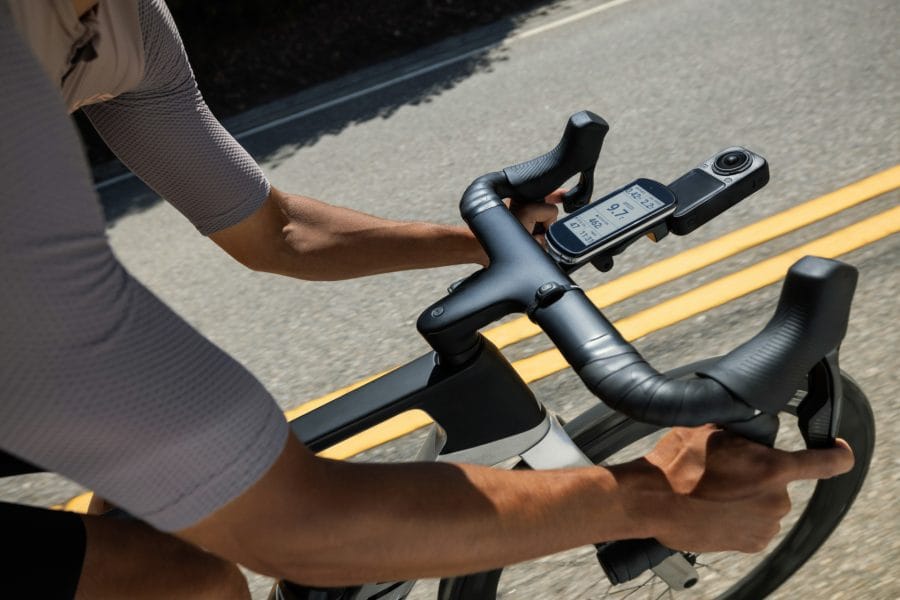 Insta360 X6 Lifestyle Biking