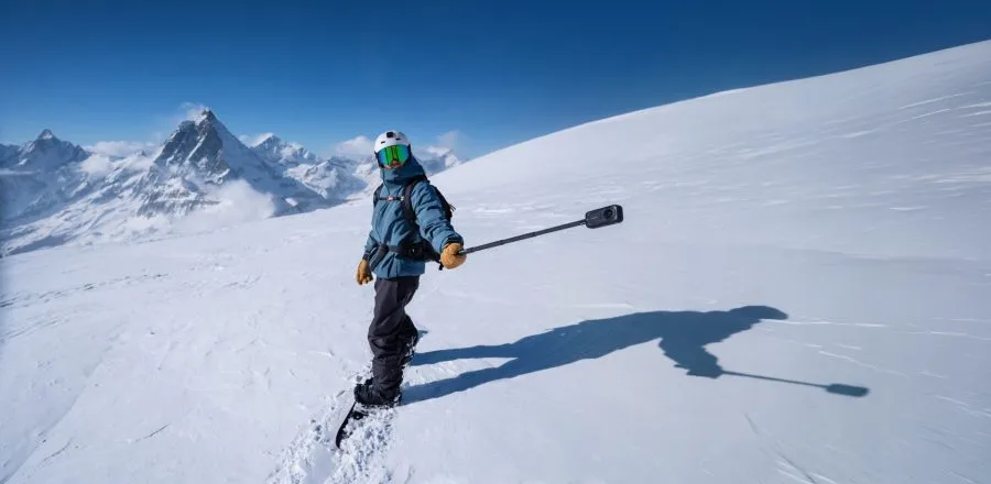Insta360 X6 Livsstil Skiløb