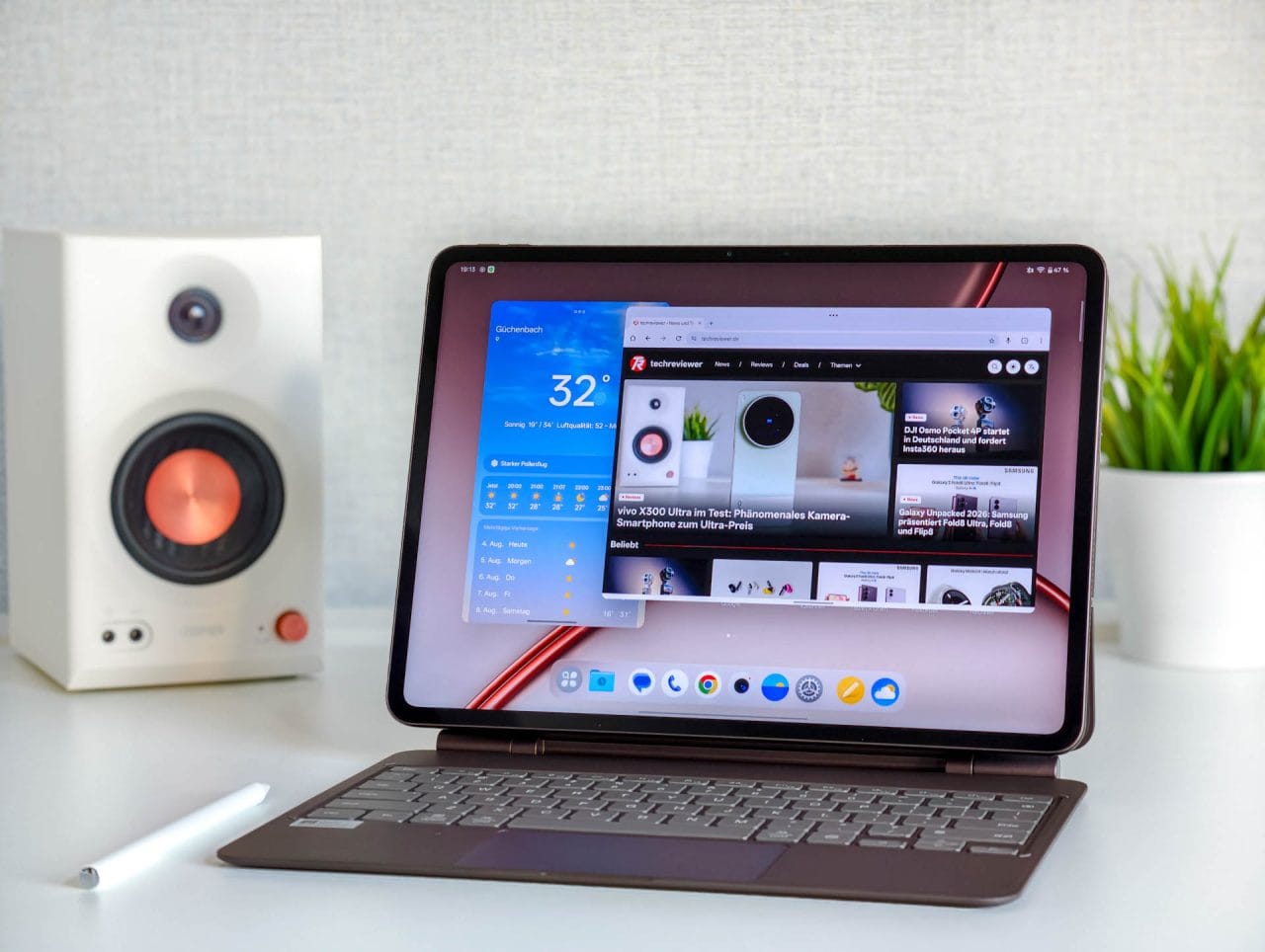 OnePlus Pad 4 Fenster nebeneinander