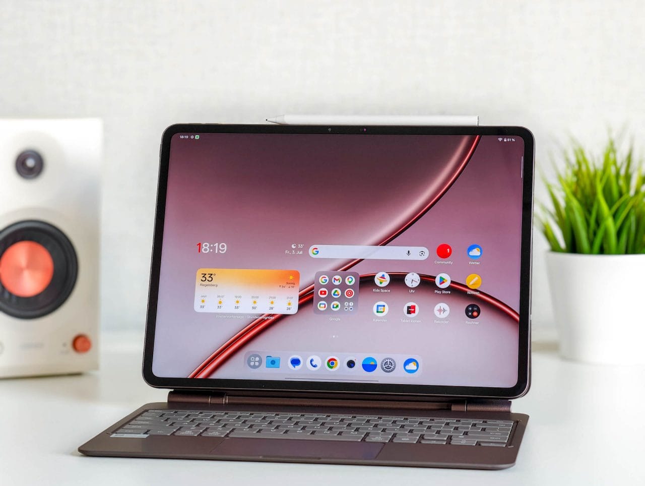 OnePlus Pad 4 Homescreen