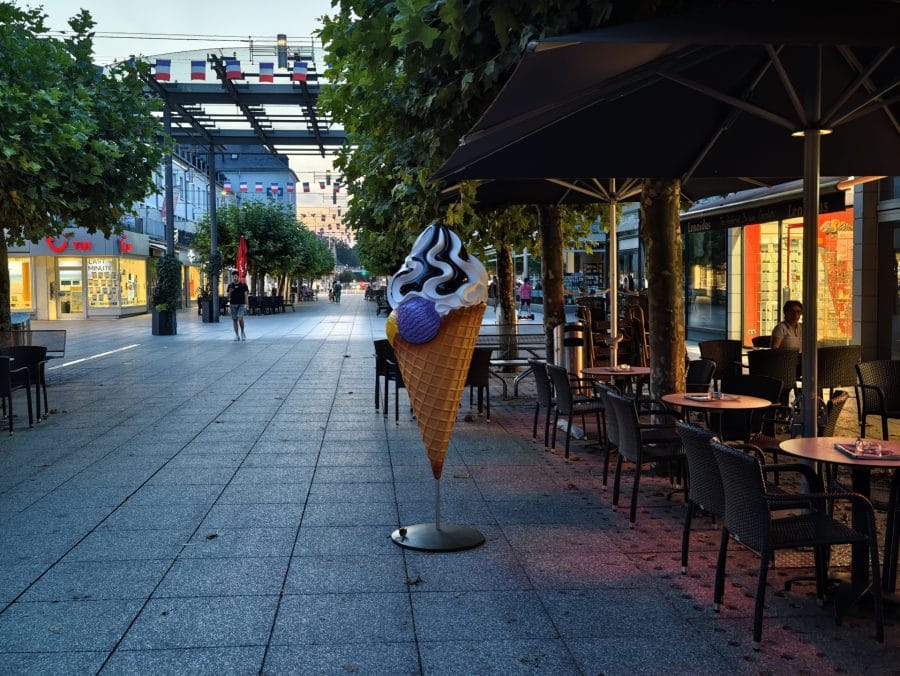 vivo X300 Ultra Hauptkamera Testaufnahme Nacht Eis