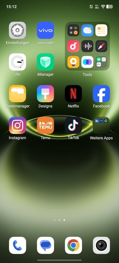 vivo X300 Ultra App Drawer