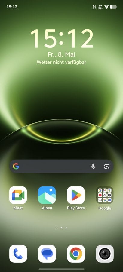 vivo X300 Ultra Homescreen