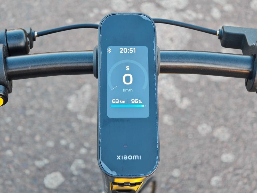 Xiaomi Electric Scooter 6 Ultra TFT Display