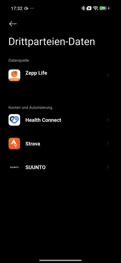 Xiaomi Mi Fitness Tredjeparts