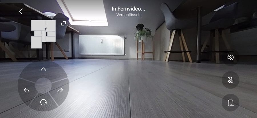 DJI ROMO P2 Videofunktion bei Tag