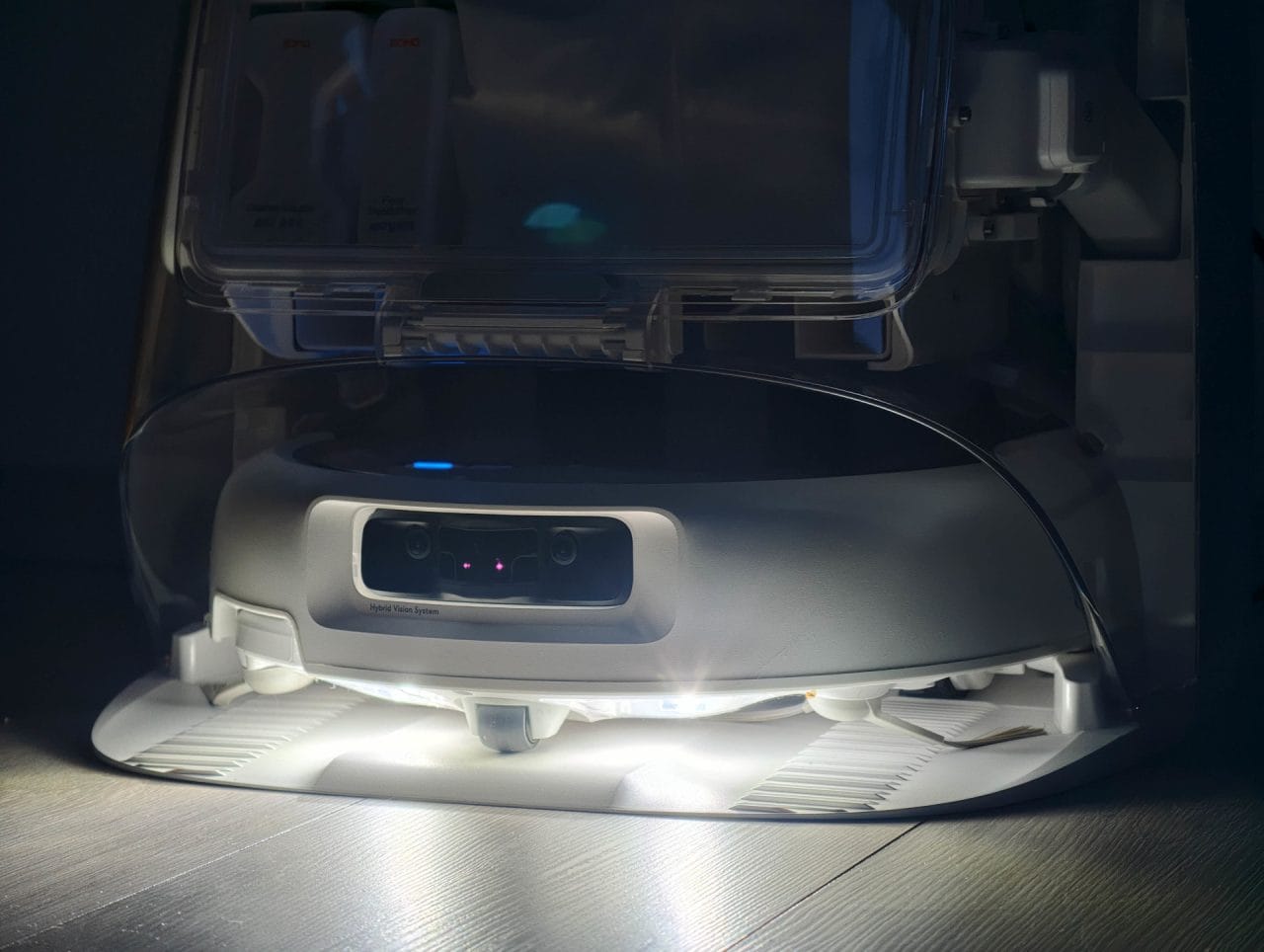 DJI ROMO P2 LED Schmutz Boden